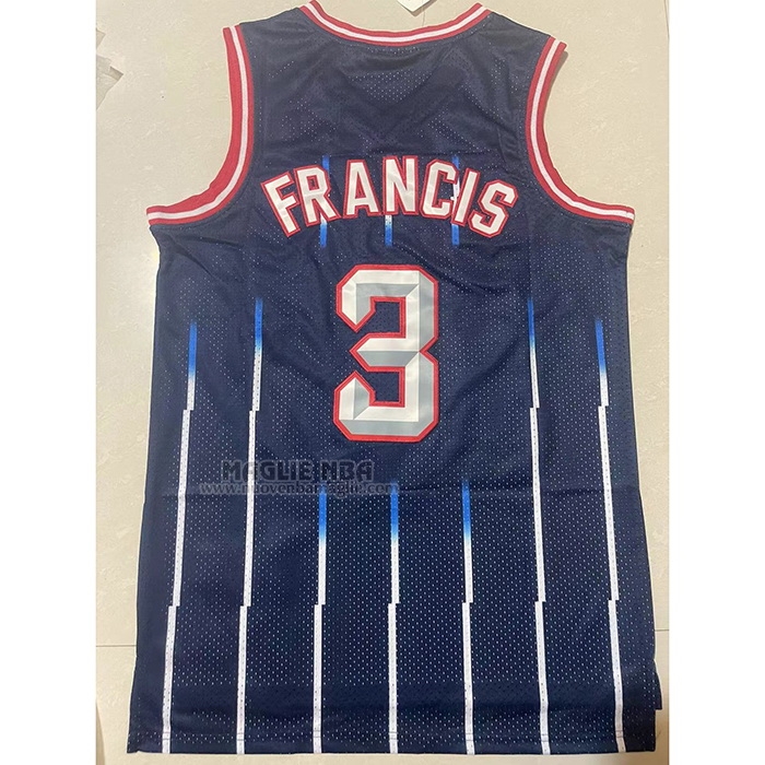 Maglia
 Steve Francis NO 3 Houston Rockets Mitchell & Ness 1999-00 Blu
